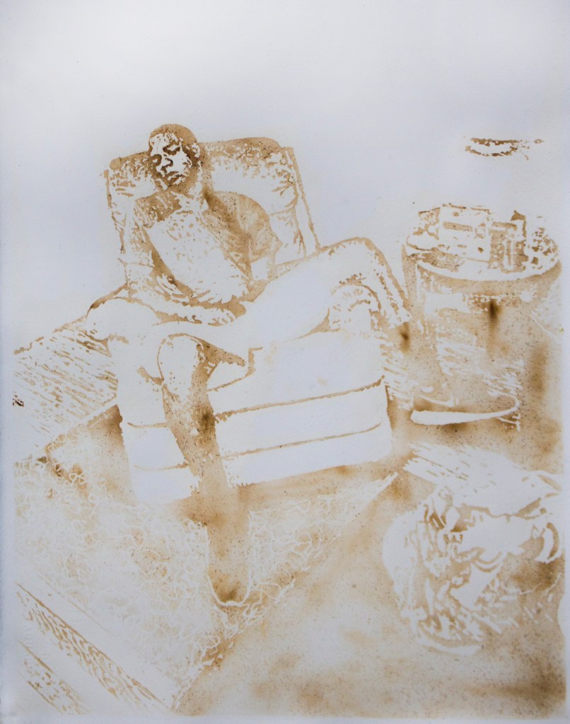 Marcel Smoke Drawing